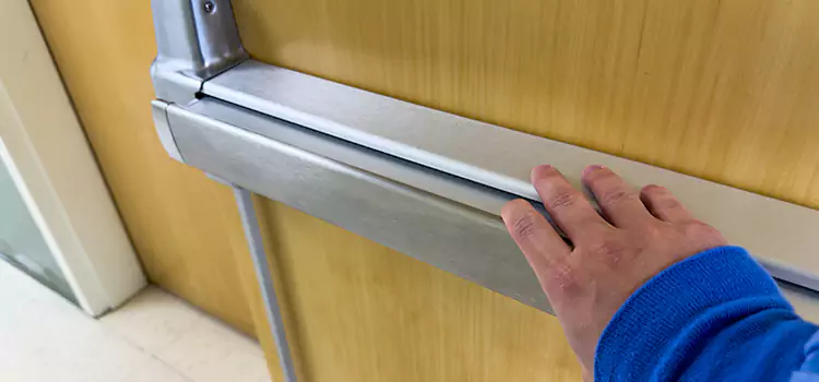 Installing a Push Bar on a Door Kissimmee